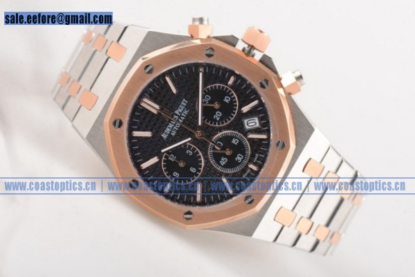 Audemars Piguet Best Replica Royal Oak Watch Two Tone 26320OR.OO.1220OR.01T - Click Image to Close